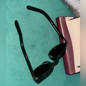 Oliver people’s classic round sunglasses - green frame/cognac lens Oliver Peoples O main image 4